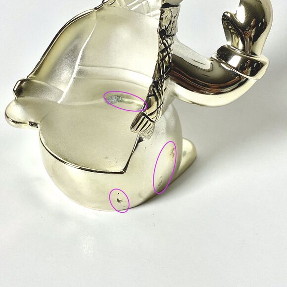 Snowman Silver Plated Wine Bottle Holder - Christmas Holiday Hosting Hostess - Picture 10 of 11